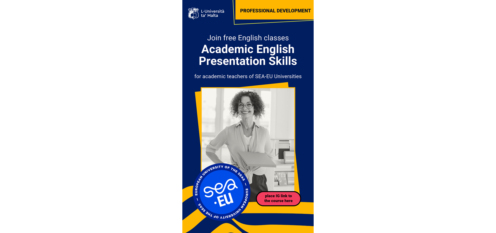 Registration for Virtual English Language Courses within SEA-EU Alliance 